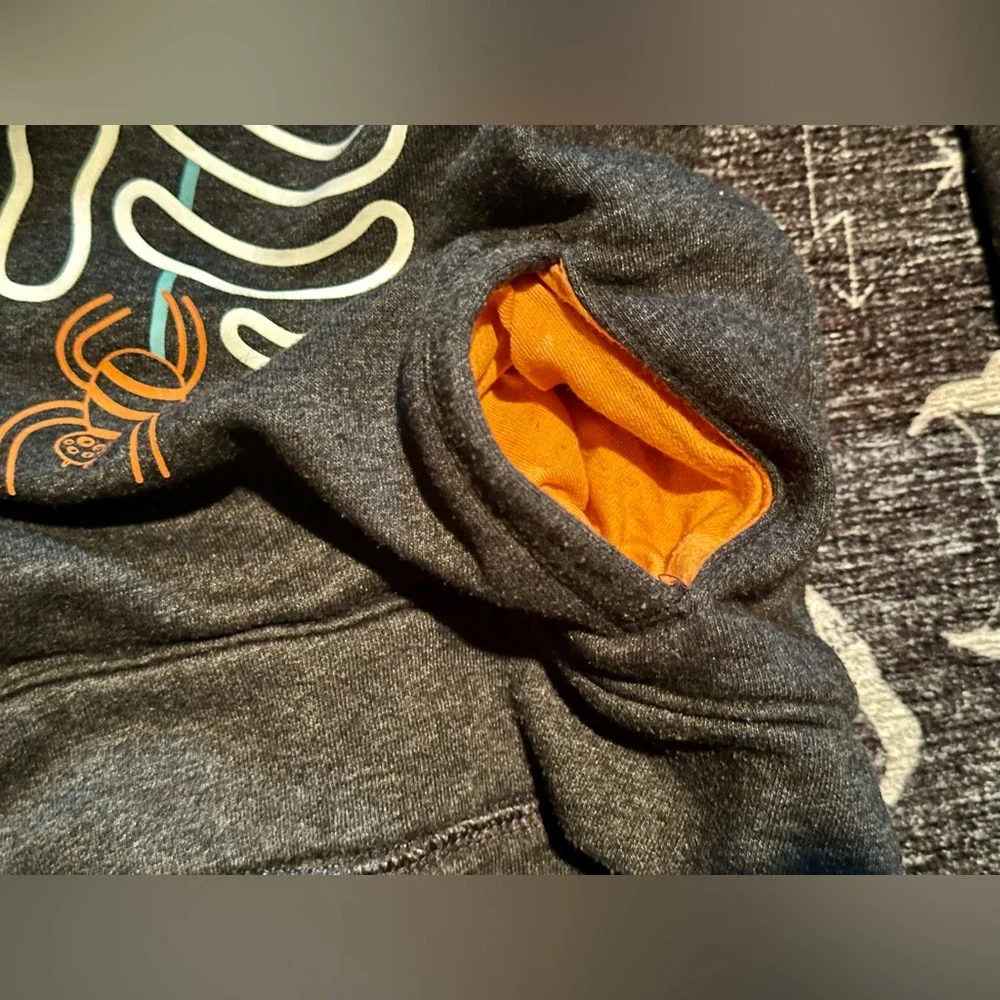 5T | Cat & Jack | Skeleton Hoodie - Picture 3 of 4